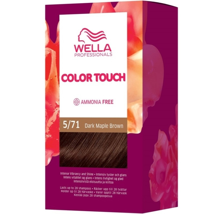 Wella Color Touch Deep Browns 5/71 Dark Maple Brown i gruppen HELSE OG SKJØNNHET / Hår & styling / Hårpleie / Hårfarge / Hårfarge & Fargebombe hos TP E-commerce Nordic AB (C57937)