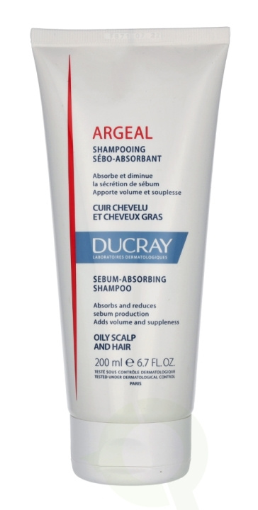 Ducray Argeal Serum-Absorbing Shampoo 200 ml i gruppen HELSE OG SKJØNNHET / Hår & styling / Hårpleie / Sjampo hos TP E-commerce Nordic AB (C58241)