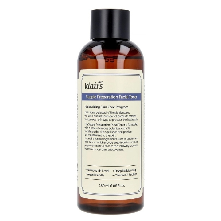 Klairs Supple Preparation Facial Toner 180ml i gruppen HELSE OG SKJØNNHET / Hudpleie / Ansikt / Rengjøring hos TP E-commerce Nordic AB (C58409)