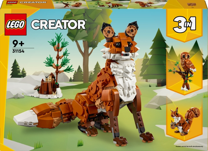 LEGO Creator 31154 - Skogens djur Räv i gruppen LEKER, BARN OG BABY / Leker / Byggeleker / Lego hos TP E-commerce Nordic AB (C58540)