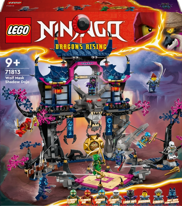 Lego Ninjago 71813 - Ulvemaske skygge dojo i gruppen LEKER, BARN OG BABY / Leker / Byggeleker / Lego hos TP E-commerce Nordic AB (C58542)