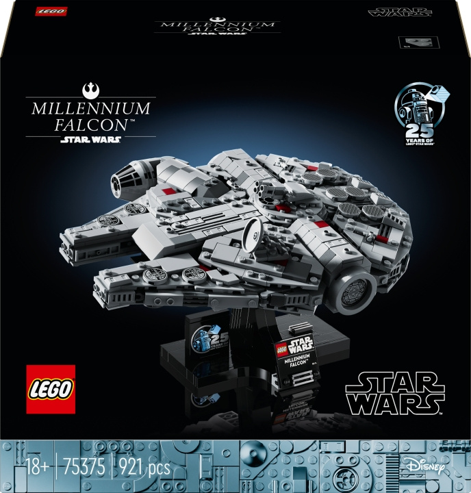 LEGO Star Wars 75375 - Millennium Falcon i gruppen LEKER, BARN OG BABY / Leker / Byggeleker / Lego hos TP E-commerce Nordic AB (C58543)