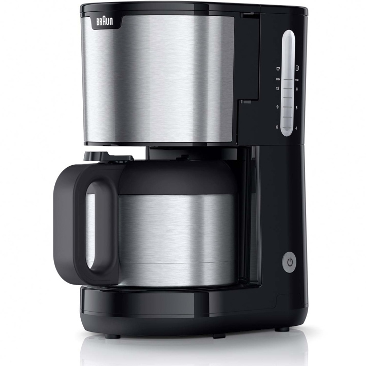 Braun Termosbryggare KF1505BK PurShine 1,2l i gruppen HJEM, HUS OG HAGE / Husholdningsapparater / Kaffe og espresso / Termostraktere hos TP E-commerce Nordic AB (C58954)