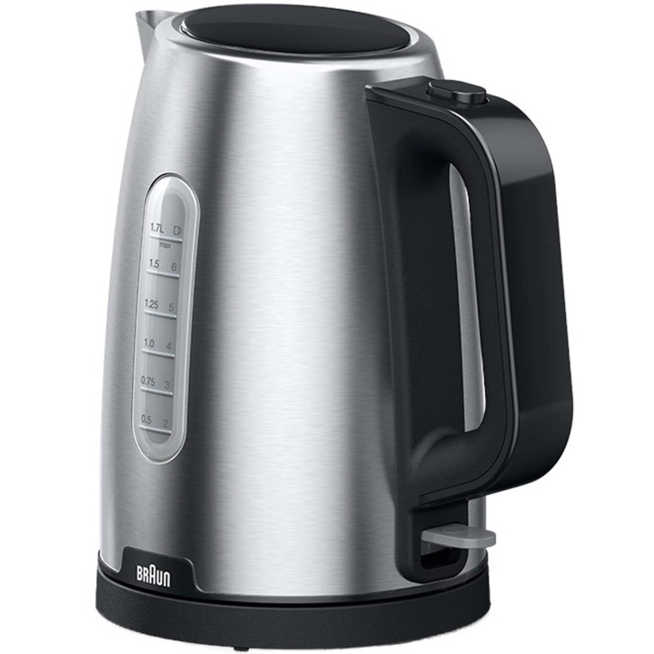 Braun Vattenkokare WK1500BK PurShine 1,7liter Rostfri i gruppen HJEM, HUS OG HAGE / Husholdningsapparater / Vann og juice / Vannkokere hos TP E-commerce Nordic AB (C58957)