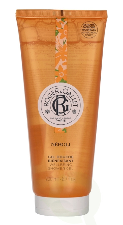 Roger & Gallet Neroli Shower Gel 200 ml i gruppen HELSE OG SKJØNNHET / Hudpleie / Kroppspleie / Bad- og dusjkrem hos TP E-commerce Nordic AB (C60348)