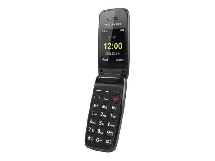 Doro Primo 401 2 Svart i gruppen SMARTTELEFON & NETTBRETT / Mobiltelefoner & smartphones hos TP E-commerce Nordic AB (C60911)