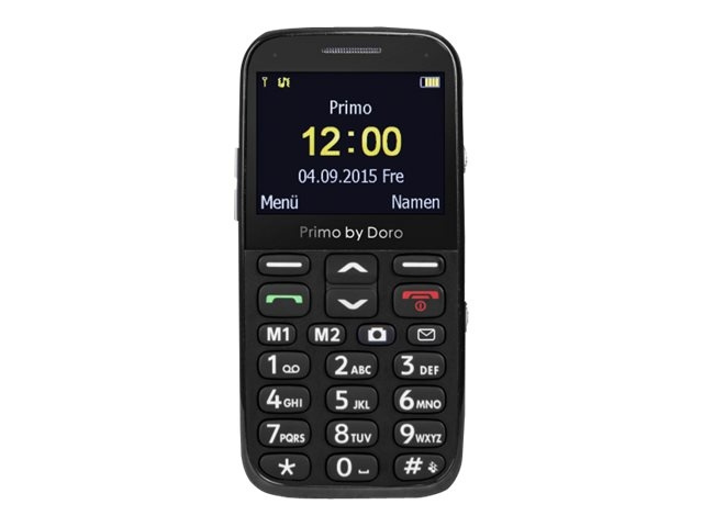 Doro Primo 366 2.3 Svart i gruppen SMARTTELEFON & NETTBRETT / Mobiltelefoner & smartphones hos TP E-commerce Nordic AB (C60913)