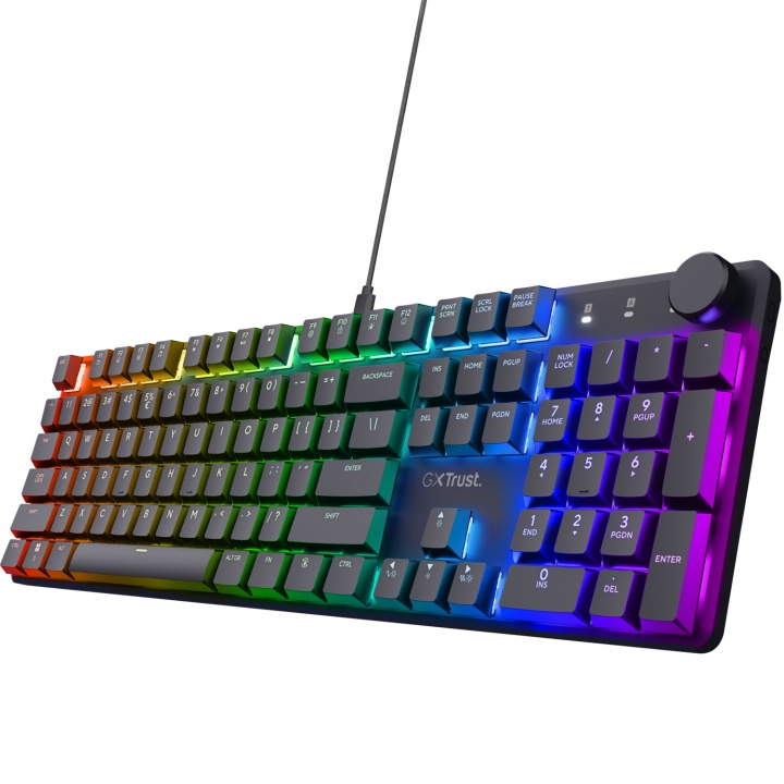 Trust GXT 866 Torix Mekaniskt gamingtangentbord Nordisk layout i gruppen Datautstyr / GAMING / Tastatur hos TP E-commerce Nordic AB (C60971)