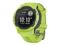 Garmin Instinct 2 45 mm svart grön sportklocka i gruppen SPORT, FRITID & HOBBY / Smartwatch og Aktivitetsmålere / Smartwatches hos TP E-commerce Nordic AB (C61011)