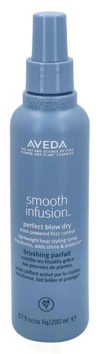 Aveda Smooth Infusion Perfect Blow Dry Spray 200 ml lett varmestylingspray i gruppen HELSE OG SKJØNNHET / Hår & styling / Hårpleie / Sjampo hos TP E-commerce Nordic AB (C61149)