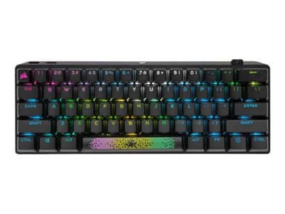 Corsair K70 PRO MINI Tangentbord Mekaniskt RGB/16,8 miljoner färger Trådlös kabel Nordic i gruppen Datautstyr / GAMING / Tastatur hos TP E-commerce Nordic AB (C61377)