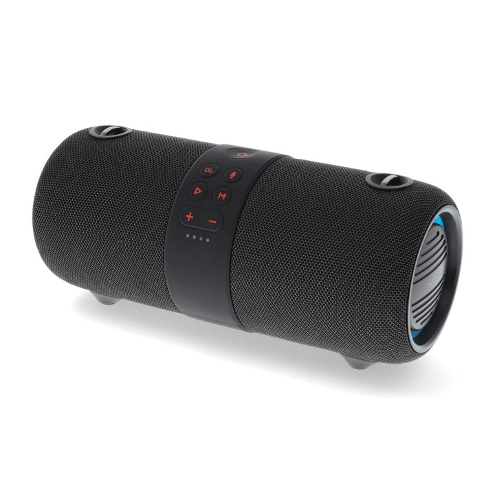 Nedis Bluetooth® Speaker | Maksimal batteritid: 6.5 timer | Håndholdt design | 40 W | Stereo | Innebygd mikrofon | IPX6 | Linkable | Sort i gruppen Elektronikk / Lyd & Bilde / Høyttalere & tilbehør / Bluetooth-høyttalere / Bærbare høyttalere hos TP E-commerce Nordic AB (C61439)