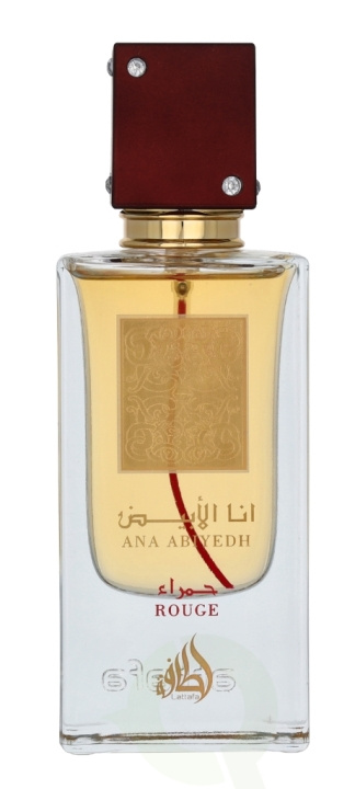 Lattafa Ana Abiyedh Rouge Edp Spray 60 ml i gruppen HELSE OG SKJØNNHET / Duft og parfyme / Parfyme / Unisex hos TP E-commerce Nordic AB (C61469)