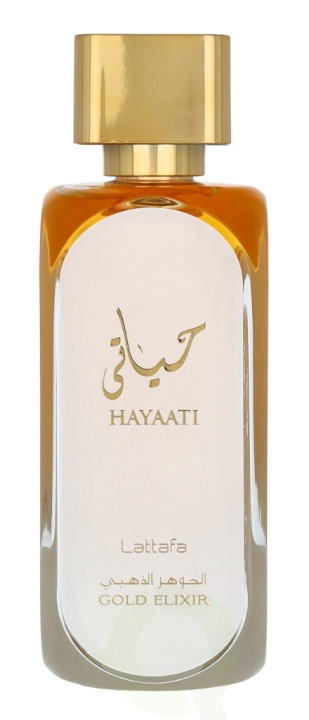 Lattafa Hayaati Gold Elixir Women Edp Spray 100 ml i gruppen HELSE OG SKJØNNHET / Duft og parfyme / Parfyme / Parfyme for henne hos TP E-commerce Nordic AB (C61492)