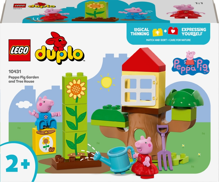 LEGO DUPLO Peppa Pig - Pipsa gris gård och trädkoja i gruppen LEKER, BARN OG BABY / Leker / Byggeleker / Lego hos TP E-commerce Nordic AB (C61589)