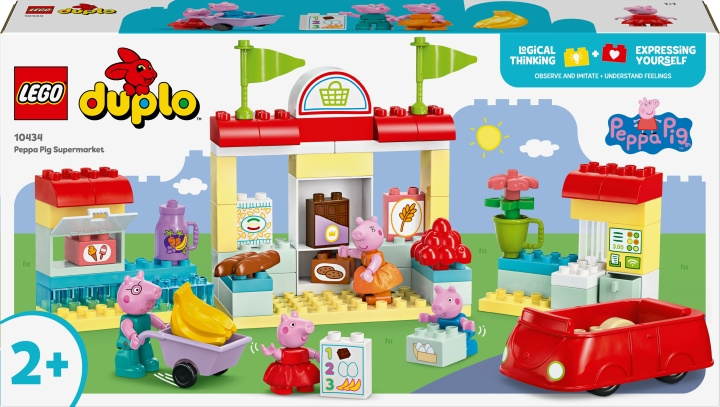 LEGO DUPLO Peppa Pig - Pipsa Pigs stormarknad i gruppen LEKER, BARN OG BABY / Leker / Byggeleker / Lego hos TP E-commerce Nordic AB (C61592)