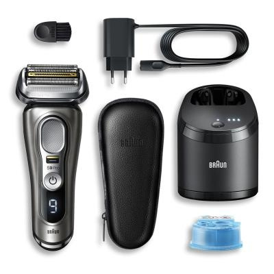 Braun Series 9 Pro 9485cc Foil shaver Trimmer Black, Silver i gruppen HELSE OG SKJØNNHET / Hår & styling / Barbering og trimming / Barbermaskiner hos TP E-commerce Nordic AB (C61971)