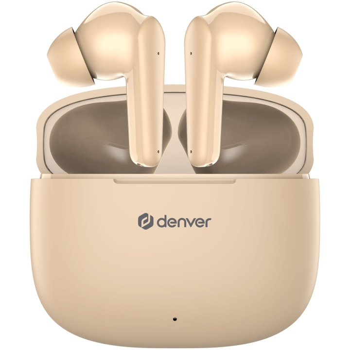 Denver TWE-48NU True wireless Bluetooth hörlur med laddetui i gruppen Elektronikk / Lyd & Bilde / Hodetelefoner & Tilbehør / Hodetelefoner hos TP E-commerce Nordic AB (C62197)