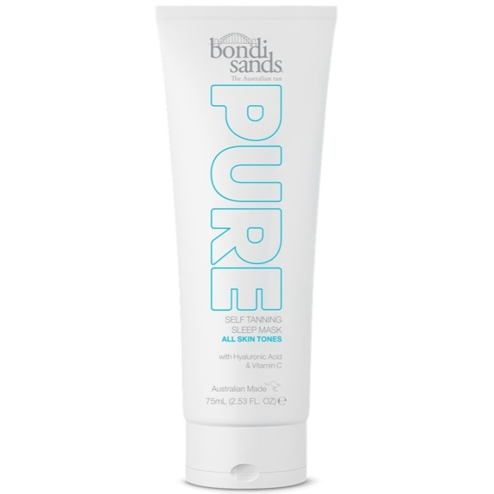 Bondi Sands Pure Self Tanning Sleep Mask 75ml i gruppen HELSE OG SKJØNNHET / Hudpleie / Ansikt / Ansiktskrem hos TP E-commerce Nordic AB (C62382)