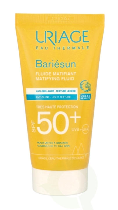 Uriage Bariesun Mat Fluid SPF50+ 50 ml i gruppen HELSE OG SKJØNNHET / Hudpleie / Soling / Solkrem hos TP E-commerce Nordic AB (C62449)