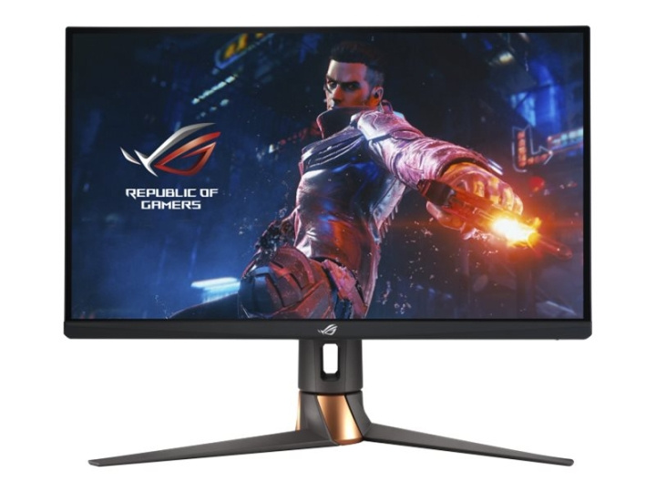 ASUS ROG Swift PG27UQR 27 3840 x 2160 (4K) HDMI DisplayPort 160Hz Pivot-skärm i gruppen Datautstyr / Dataskjerm / Dataskjermer hos TP E-commerce Nordic AB (C62572)