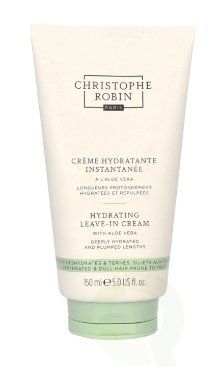 Christophe Robin Hydrating Leave-In Cream 150 ml With Aloe Vera i gruppen HELSE OG SKJØNNHET / Hudpleie / Ansikt / Ansiktskrem hos TP E-commerce Nordic AB (C62879)