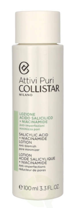 Collistar Attivi Puri Salicylic Acid + Niacinamide Lotion 100 ml i gruppen HELSE OG SKJØNNHET / Hudpleie / Kroppspleie / Body lotion hos TP E-commerce Nordic AB (C62889)