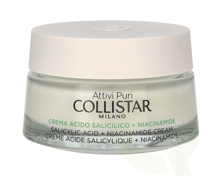 Collistar Attivi Puri Salicylic Acid + Niacinamide Cream 50 ml i gruppen HELSE OG SKJØNNHET / Hudpleie / Ansikt / Ansiktskrem hos TP E-commerce Nordic AB (C62891)