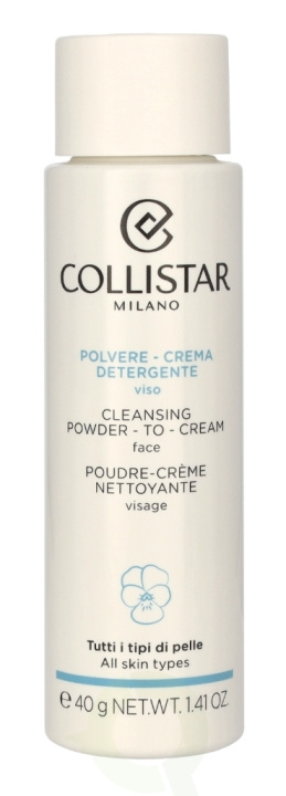 Collistar Cleansing Powder To-Cream 40 g i gruppen HELSE OG SKJØNNHET / Hudpleie / Ansikt / Rengjøring hos TP E-commerce Nordic AB (C62895)