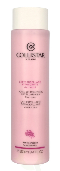 Collistar Make-Up Removing Micellar Milk 250 ml i gruppen HELSE OG SKJØNNHET / Makeup / Sminkefjerner hos TP E-commerce Nordic AB (C62896)