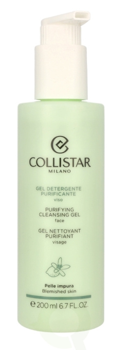 Collistar Purifying Cleansing Gel 200 ml i gruppen HELSE OG SKJØNNHET / Hudpleie / Ansikt / Rengjøring hos TP E-commerce Nordic AB (C62899)