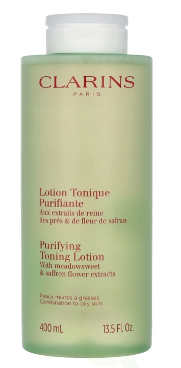 Clarins Purifying Toning Lotion 400 ml i gruppen HELSE OG SKJØNNHET / Hudpleie / Ansikt / Rengjøring hos TP E-commerce Nordic AB (C63452)