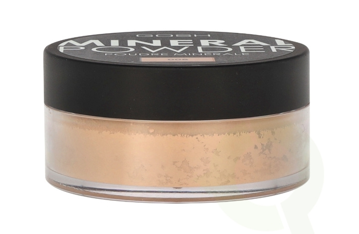 Gosh Mineral Powder 8 g 008 Tan i gruppen HELSE OG SKJØNNHET / Makeup / Makeup ansikt / Pudder hos TP E-commerce Nordic AB (C63879)