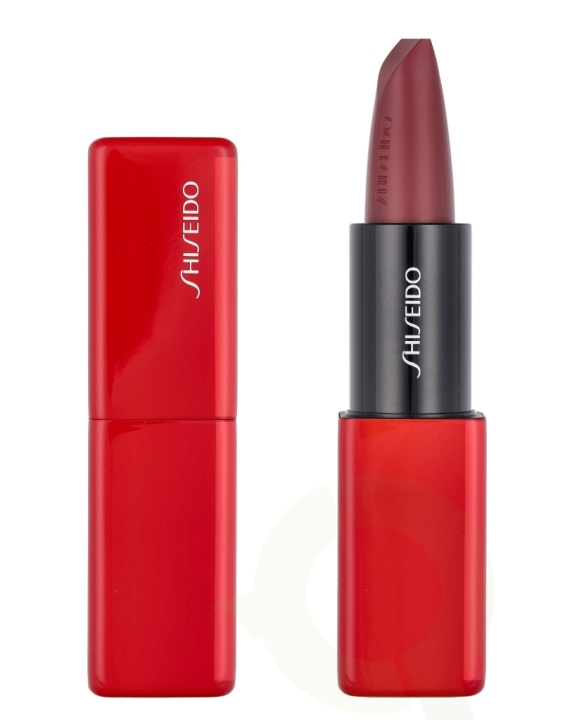 Shiseido Technosatin Gel Lipstick 3.3 g #411 Scarlet Cluster i gruppen HELSE OG SKJØNNHET / Makeup / Lepper / Leppestift hos TP E-commerce Nordic AB (C63956)