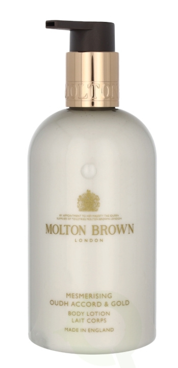 Molton Brown M.Brown Mesmerising Oudh Accord & Gold Body Lot. 300 ml i gruppen HELSE OG SKJØNNHET / Hudpleie / Kroppspleie / Body lotion hos TP E-commerce Nordic AB (C63996)