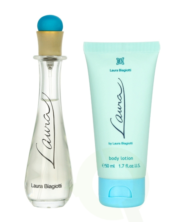 Laura Biagiotti Laura Giftset 75 ml Edt Spray 25ml/Bodylotion 50ml i gruppen HELSE OG SKJØNNHET / Gavesett / Gavesett for henne hos TP E-commerce Nordic AB (C64025)