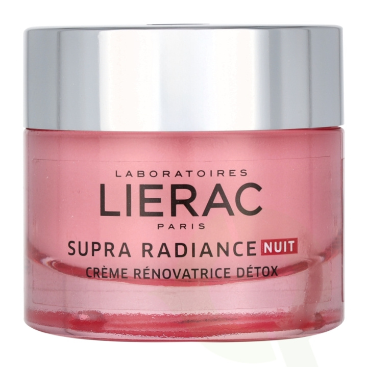 Lierac Paris Lierac Supra Radiance Detox Renewing Cream 50 ml Night i gruppen HELSE OG SKJØNNHET / Hudpleie / Ansikt / Ansiktskrem hos TP E-commerce Nordic AB (C64204)