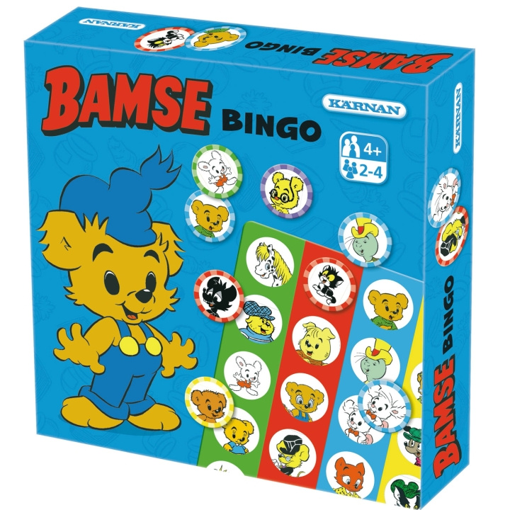 Kärnan Bamse bingo i gruppen LEKER, BARN OG BABY / Leker / Brettspill / Barnespill hos TP E-commerce Nordic AB (C64550)