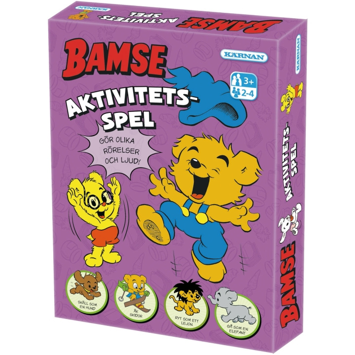 Kärnan Bamse Aktivitetsspel i gruppen LEKER, BARN OG BABY / Spill / Barnespill hos TP E-commerce Nordic AB (C64553)