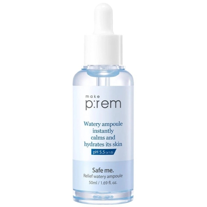 Make P:rem Safe Me. Relief Watery Ampoule 50ml i gruppen HELSE OG SKJØNNHET / Hudpleie / Ansikt / Hudserum hos TP E-commerce Nordic AB (C64584)