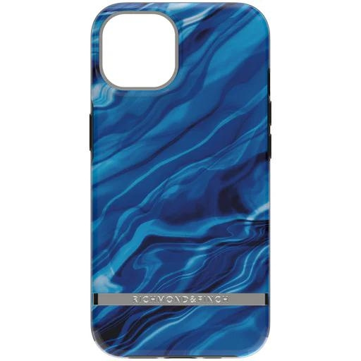 Richmond & Finch iPhone 13-etui, Blue Waves i gruppen SMARTTELEFON & NETTBRETT / Mobilbeskyttelse / Apple / iPhone 13 hos TP E-commerce Nordic AB (C64943)