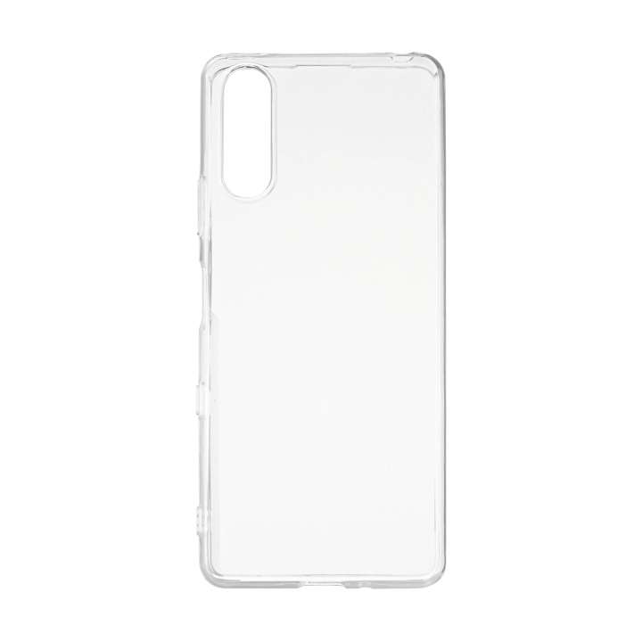 Essentials Sony Xperia 10 III TPU back cover, transparent i gruppen SMARTTELEFON & NETTBRETT / Mobilbeskyttelse / Sony hos TP E-commerce Nordic AB (C64962)