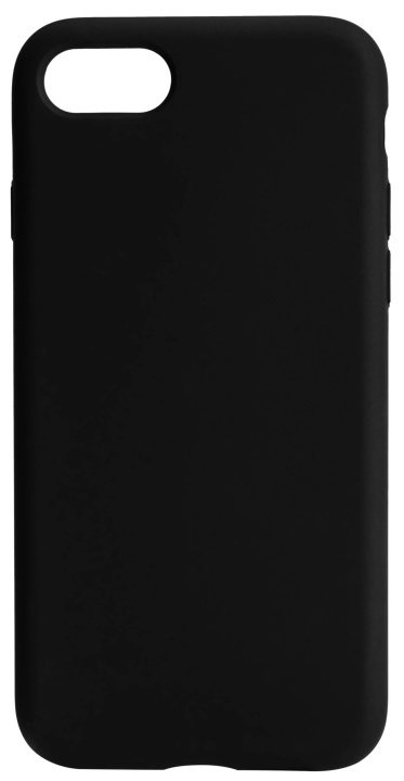 Essentials iPhone 6/7/8/SE (2020/2022) silicone back cov, Blk i gruppen SMARTTELEFON & NETTBRETT / Mobilbeskyttelse / Apple / iPhone SE (2nd gen & 3rd gen) / Deksel hos TP E-commerce Nordic AB (C64967)