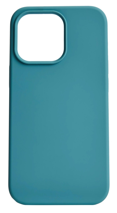 Essentials iPhone 13 Mini silicone back cover, Green i gruppen SMARTTELEFON & NETTBRETT / Mobilbeskyttelse / Apple / iPhone 13 Mini hos TP E-commerce Nordic AB (C64990)