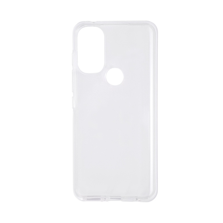 Essentials Motorola Moto G71 TPU back cover, Transparent i gruppen SMARTTELEFON & NETTBRETT / Mobilbeskyttelse / Motorola hos TP E-commerce Nordic AB (C65019)