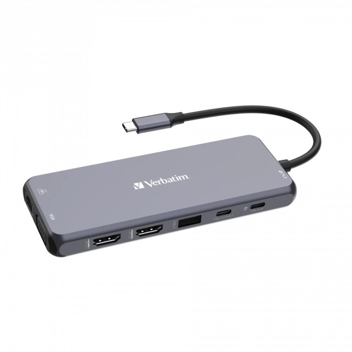 Verbatim USB-C Pro Multiport Hub 14 Port CMH-14 i gruppen Datautstyr / Datamaskin Tilbehør / USB-Hubs hos TP E-commerce Nordic AB (C65091)