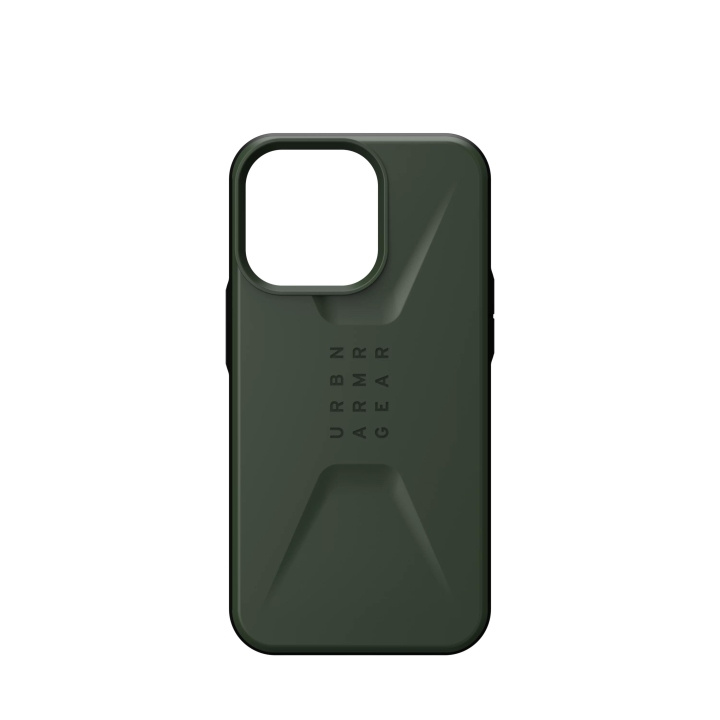 Urban Armor Gear iPhone 13 Pro Civilian Case, Olive i gruppen SMARTTELEFON & NETTBRETT / Mobilbeskyttelse / Apple / iPhone 13 Pro hos TP E-commerce Nordic AB (C65164)