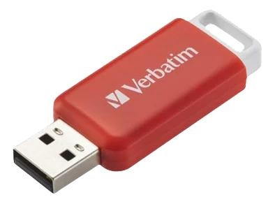 Verbatim DataBar USB 2.0 Drive Red 16GB i gruppen Elektronikk / Lagringsmedia / USB-Pinner / USB 2.0 hos TP E-commerce Nordic AB (C65245)