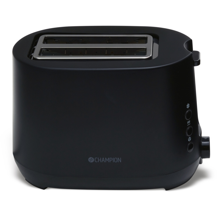 Champion Brödrost 2 skivor 750W BR300 Mattsvart i gruppen HJEM, HUS OG HAGE / Husholdningsapparater / Brødristere og toastjern / Brødristere hos TP E-commerce Nordic AB (C65335)