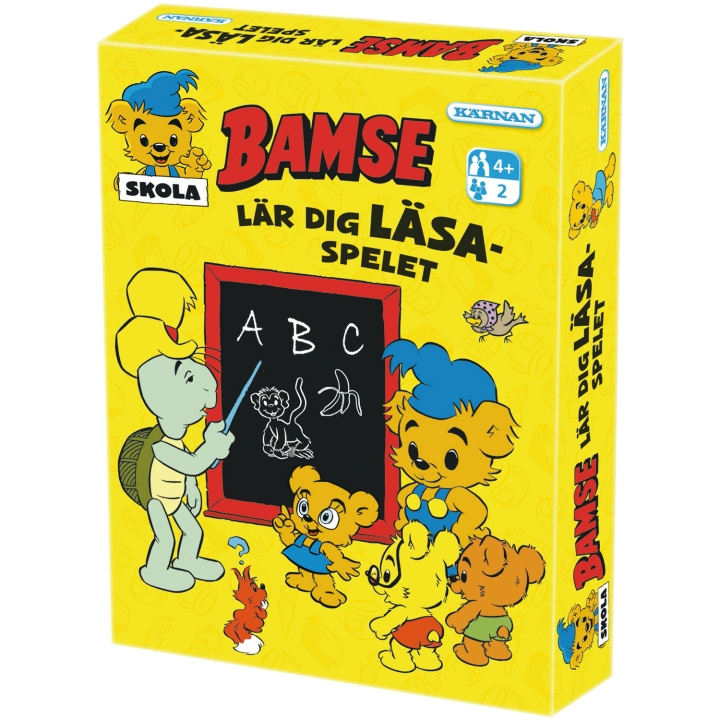 Kärnan Bamse Lär dig läsa-spelet i gruppen LEKER, BARN OG BABY / Leker / Brettspill / Barnespill hos TP E-commerce Nordic AB (C65352)